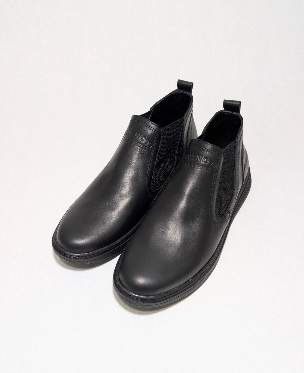 Chaussure demi botes pour homme en cuir véritable